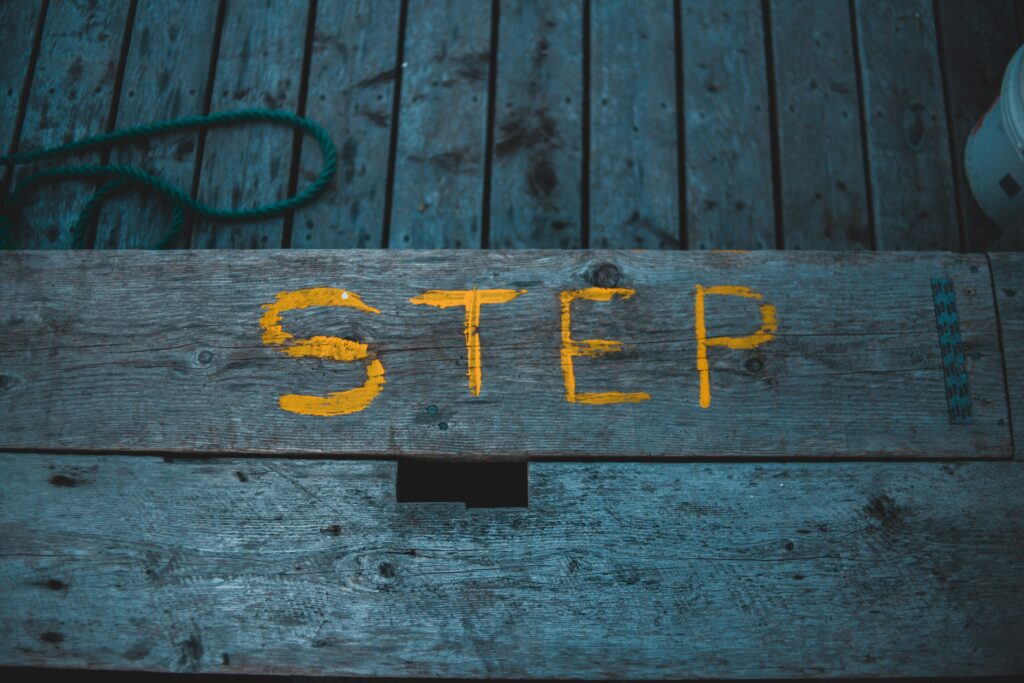taking first step